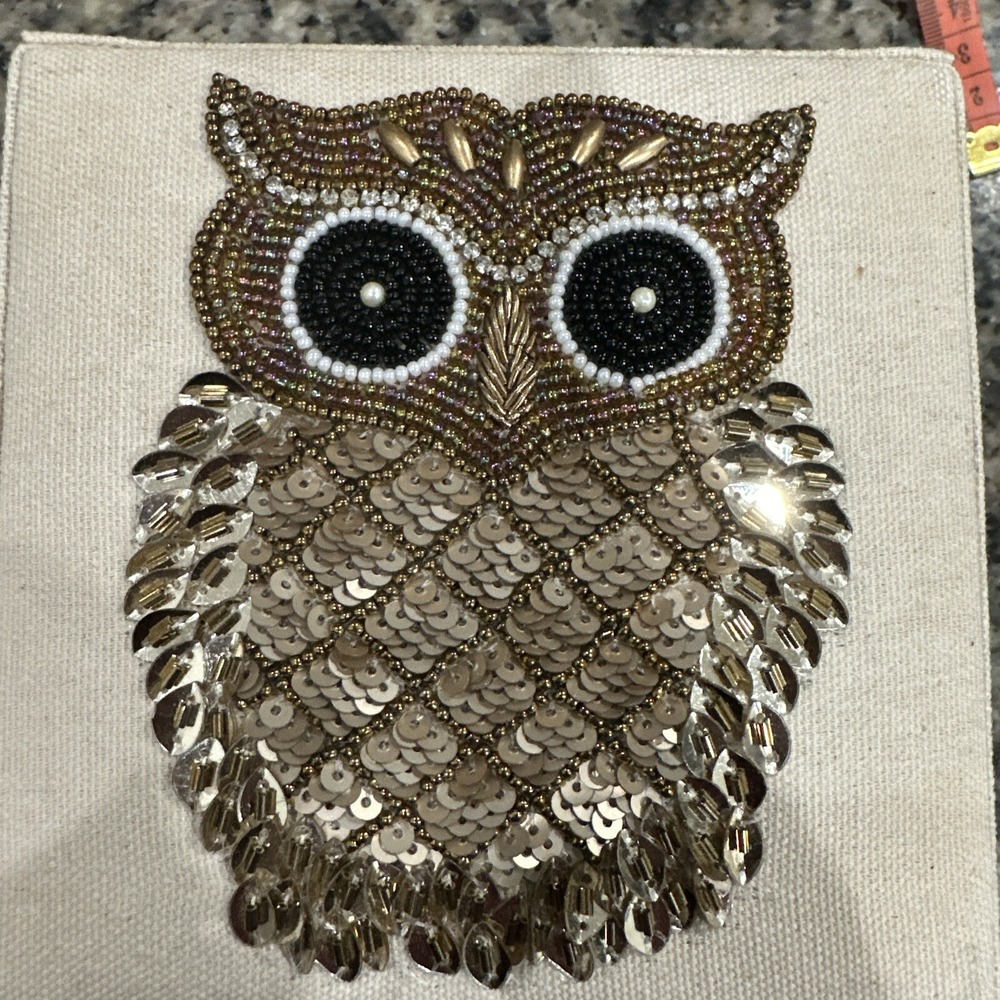 Trinket box‎ - Owl Embellishing
